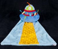 Manhattan Toy Alien Monster UFO Space Ship Plush Lovey Security Blanket